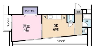 Y'sフェローの物件間取画像